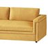 IVORY PERFORMANCE VELVET SOFA - Thumbnail 3