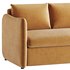WHITE PERFORMANCE FABRIC SLEEPER SOFA - Thumbnail 6