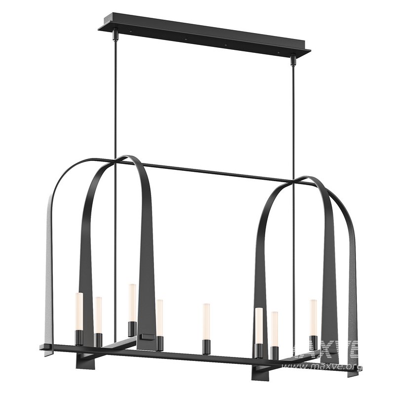 Triomphe 9 Light Linear Pendant - Image 3