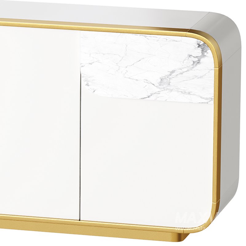 Modern Off White Sideboard - Image 2