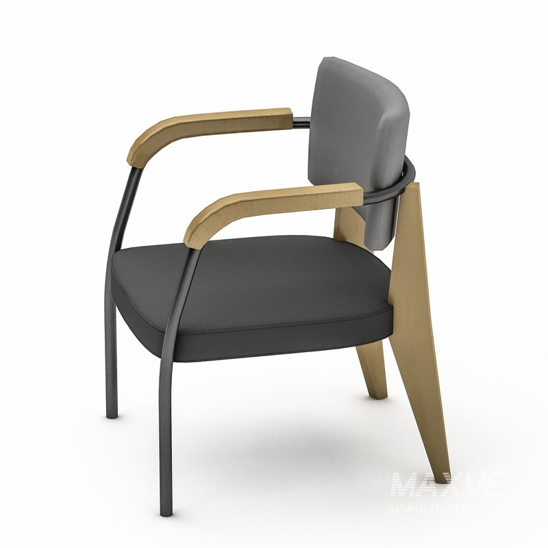 modern chair 05 3D model - Image 3