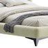 Eden Suede Fabric Upholstered Modern Bed - Thumbnail 4