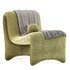 Bridgette Chair Cardiff Cream By Highfashionhome - Thumbnail 2