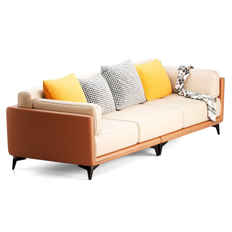 Leather sofa - Image 3