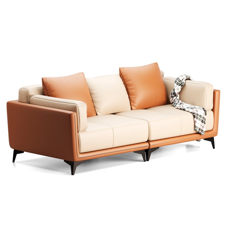Leather sofa - Image 1