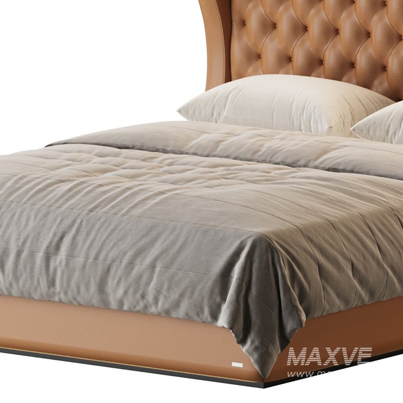 Quilting Upholstered Bed With Storage - Image 2