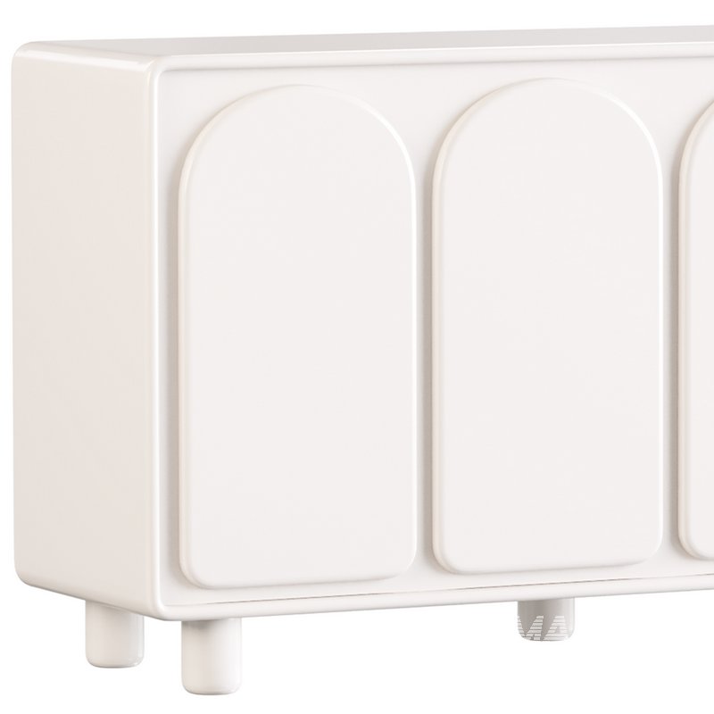 Living Room White Sideboard - Image 3