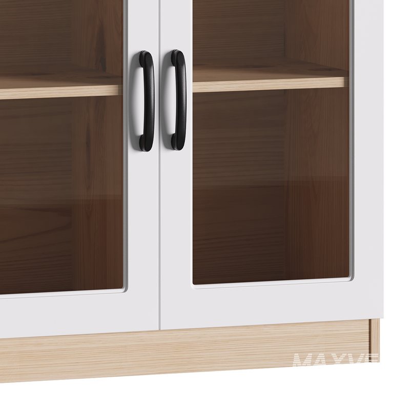 Modern Wood Buffet Cabinet - Image 6