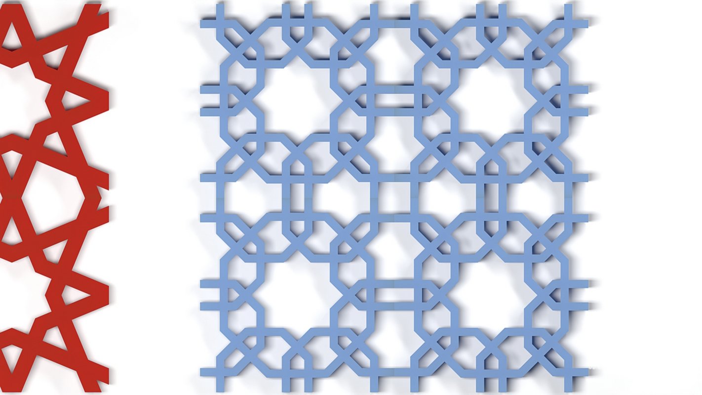 Islamic pattern 3D model - Image 2