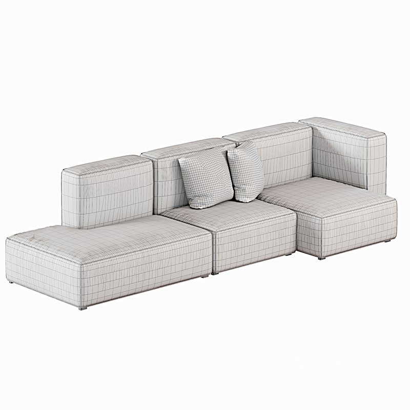 MAGS SOFT 3 SEATER COMBINATION 5 By Hay - Image 3
