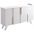 Modern White Sideboard Buffet - Thumbnail 3