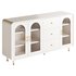 Modern White Sideboard Credenza - Thumbnail 4