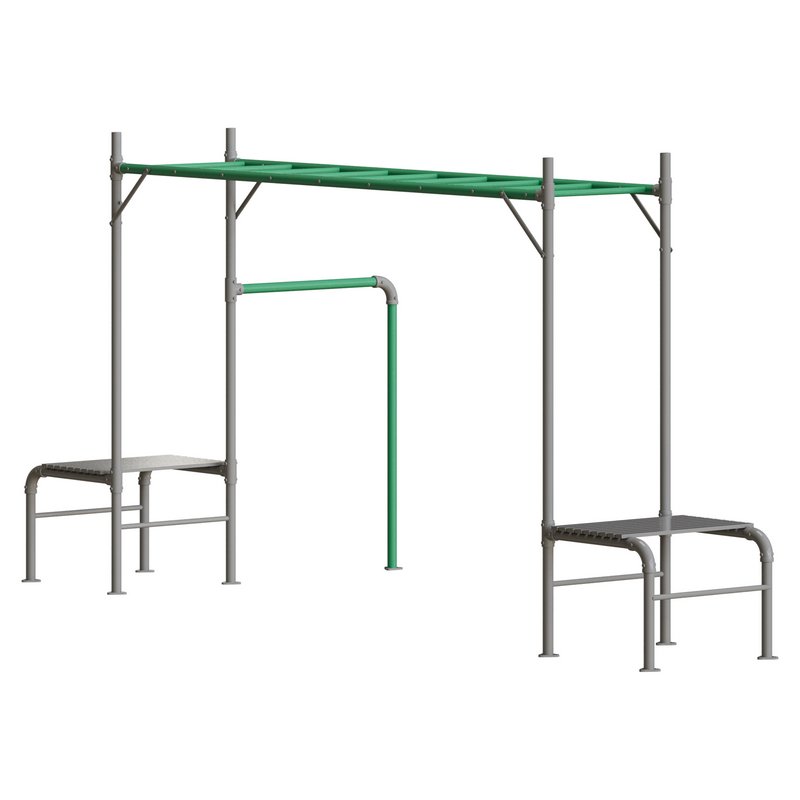 JUNIOR JUNGLE MONKEY BAR MODULE – LIFESPAN KIDS - Image 2