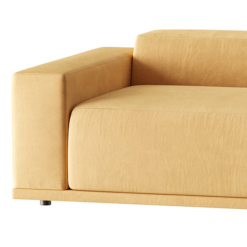 WHEAT PERFORMANCE VELVET SOFA - Image 6