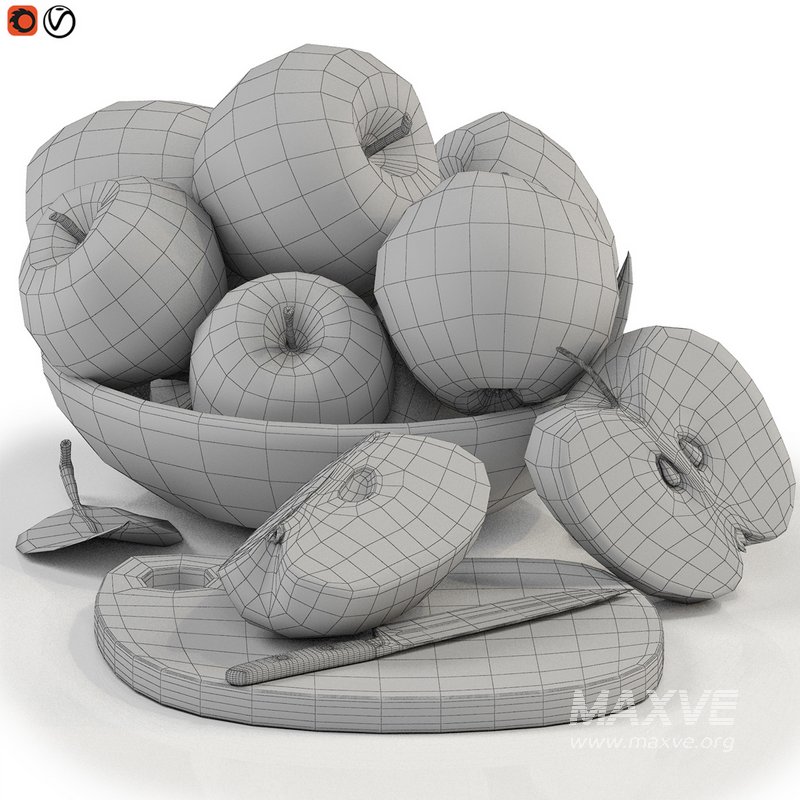 Bowl of apples - Image 2