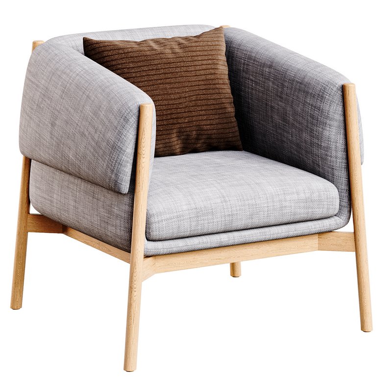 Tekou armchair gray - Image 5