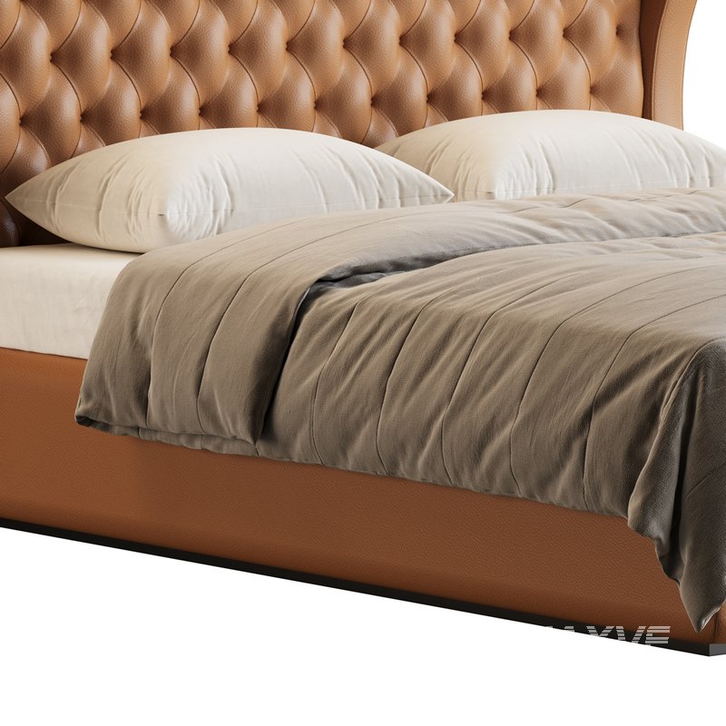 Quilting Upholstered Bed With Storage - Image 4