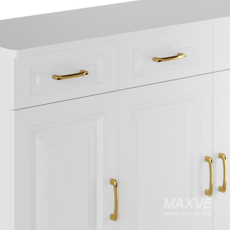 Modern Wood Sideboard Credenza 3 - Image 4