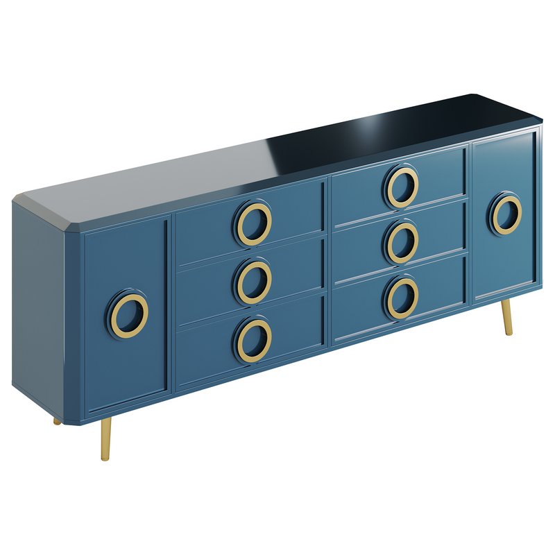 Rindix Blue Sideboard - Image 4