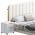 Upholstered Headboard Bed Frame Modern Panel Bed I - Thumbnail 2