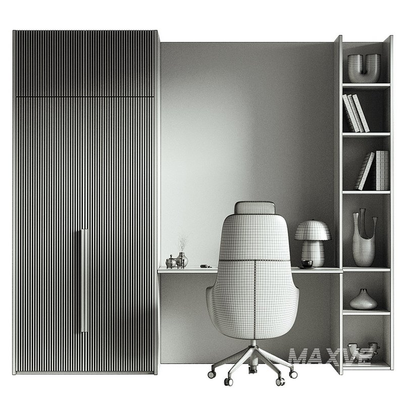 Home Office Set 001 - Image 4