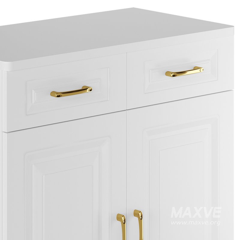 Modern Wood Sideboard Credenza 2 - Image 4