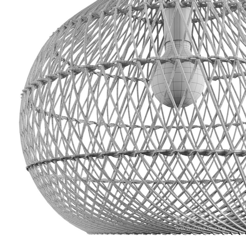 Broome rattan pendant light oceanluxe - Image 2