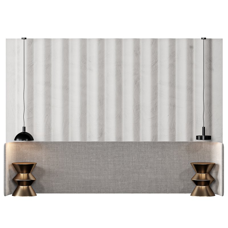 Wall composition bedroom headboard kit - Image 5