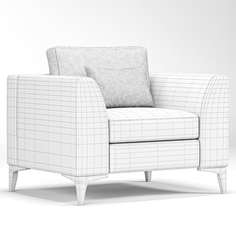 Isla Fabric Armchair - Image 4