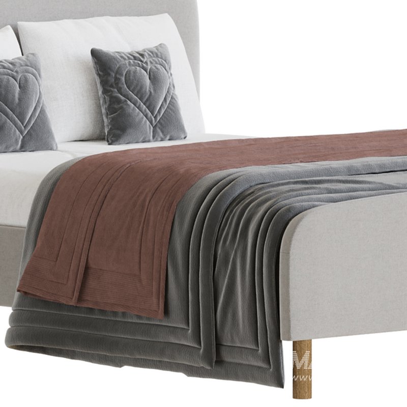 Shilton Upholstered Bed Frame - Image 3