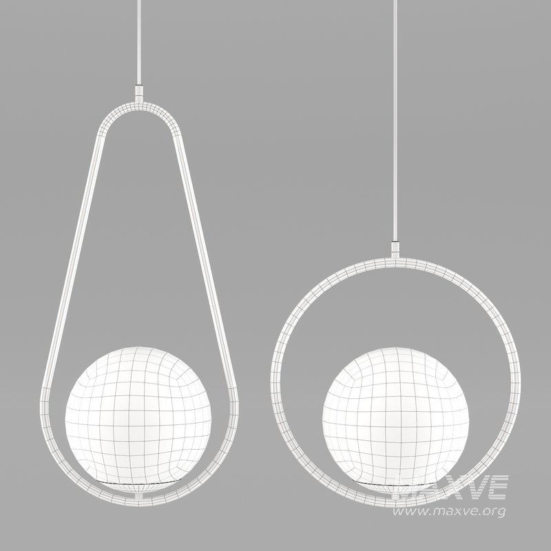 C Ball modern Pendant light - Image 4