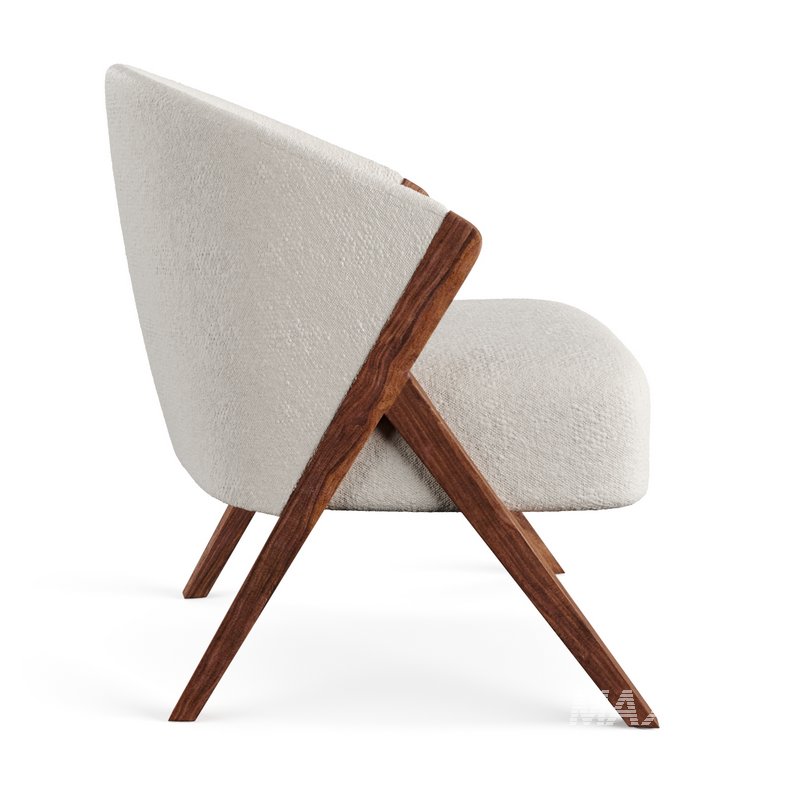 Upholstered Armchair Boucle by Zara - Image 4