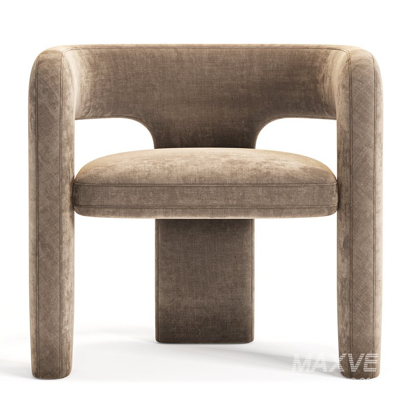Paloma Boucle Armchair Snow By Castlery - Image 3