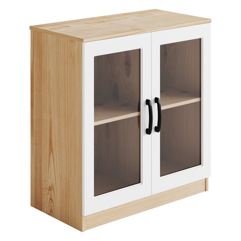 Modern Wood Buffet Cabinet - Image 3