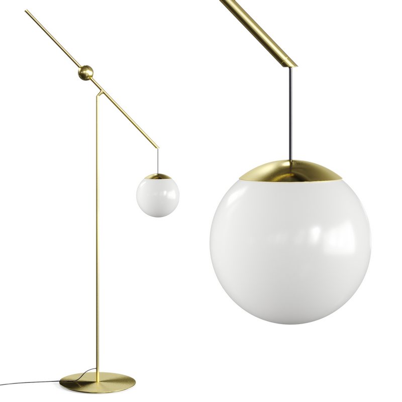 Malamata floor lamp by Luceplan - Image 3