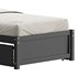 Twin Size Platform Bed Wood Bed - Thumbnail 3