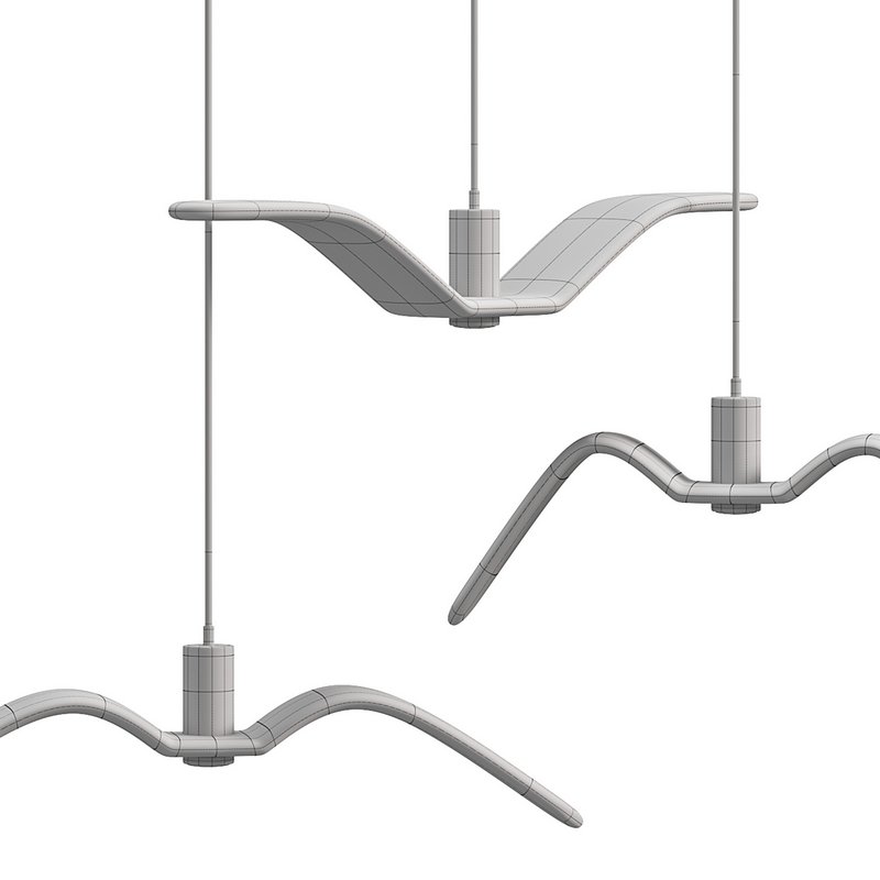 Hanging plastic Led Lamp Bird - Image 4