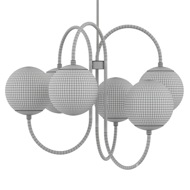 Gooseneck Chandelier - Image 3