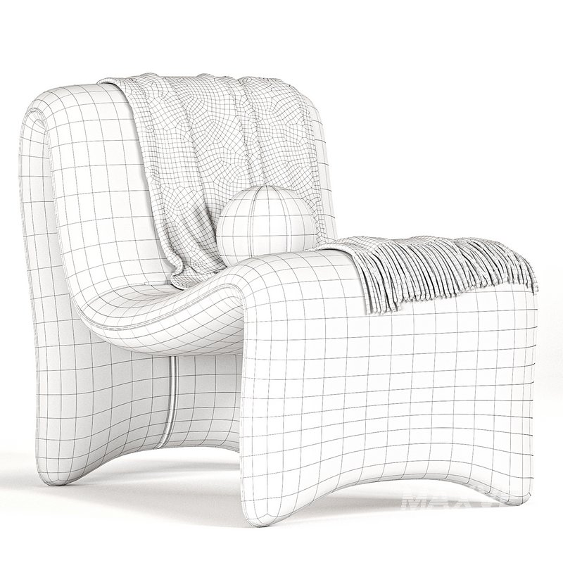Bridgette Chair Cardiff Cream By Highfashionhome - Image 5
