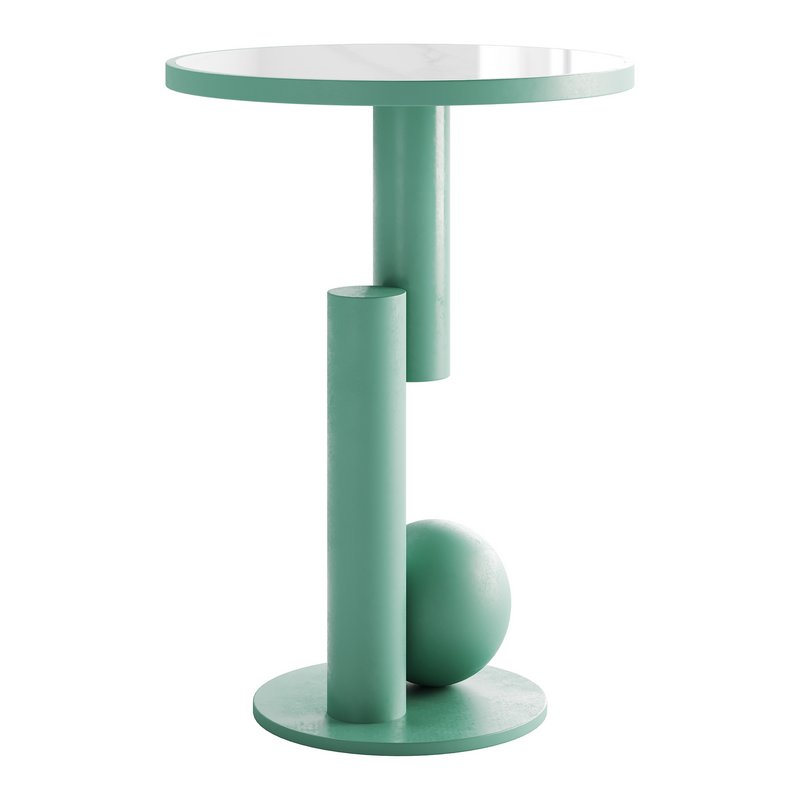Simple Round Side Table - Image 5