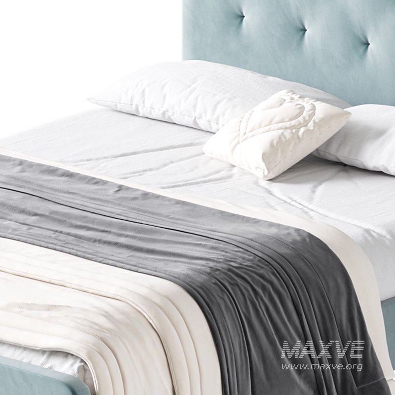 Emmerson Upholstered Low Rise Bed Frame - Image 4