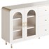 Modern White Sideboard Credenza - Thumbnail 6