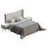 Modern Beige King Size Bed - Thumbnail 5