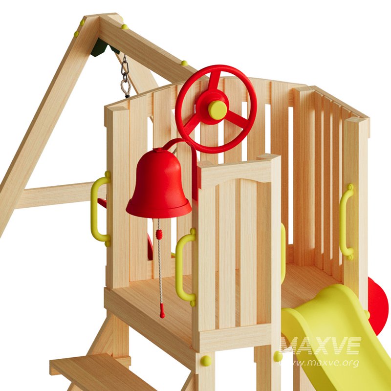 PLUMR TODDLER TOWER WOODEN PLAY CENTRE – OUT OF STOCK ETA TBA - Image 5