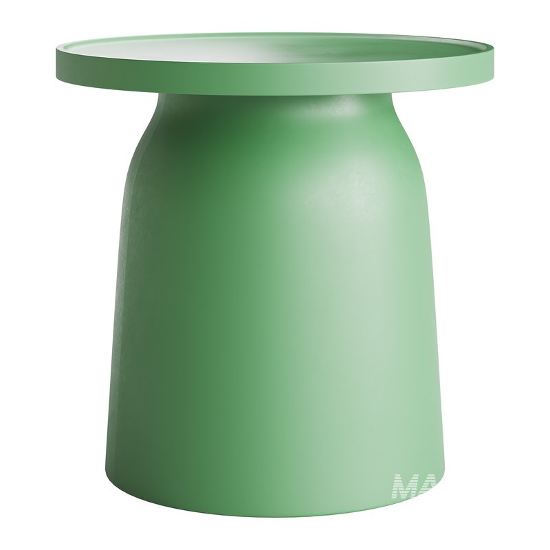 scandinavian small round coffee table - Image 6