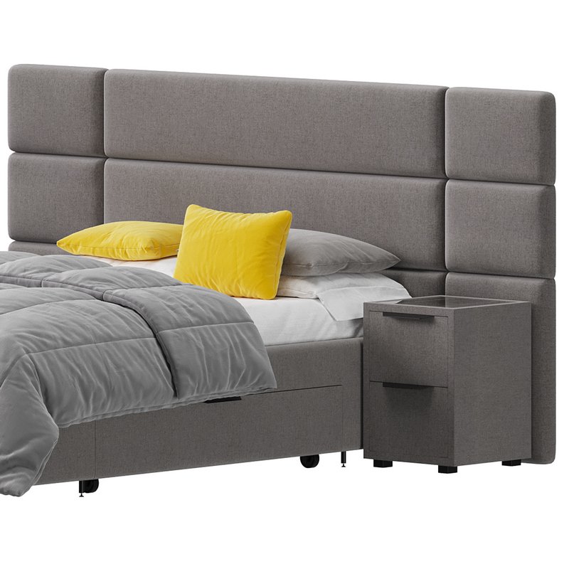 Hart Upholstered Bed Frame - Image 5