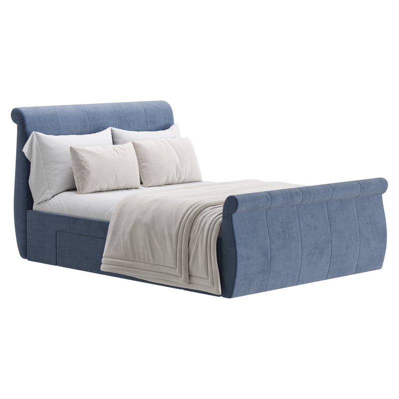 Lucia Upholstered Bed - Image 5