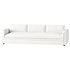IVORY PERFORMANCE VELVET SOFA - Thumbnail 4