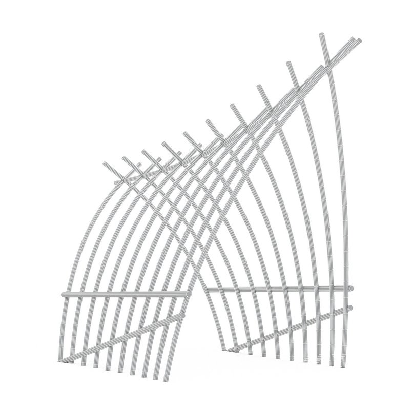 bohemian gate 03 3D model - Image 4