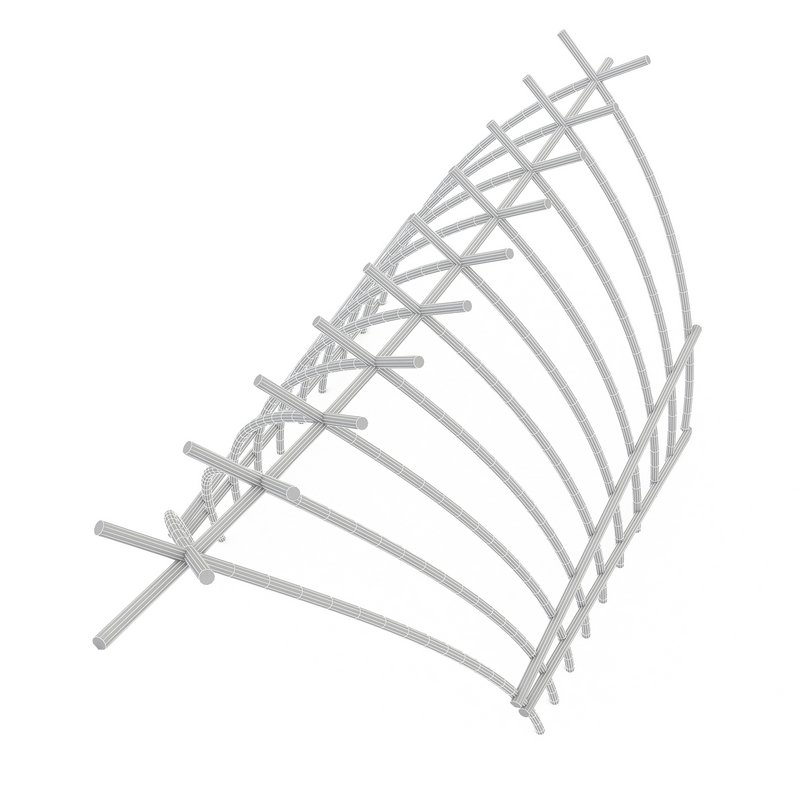 bohemian gate 03 3D model - Image 5